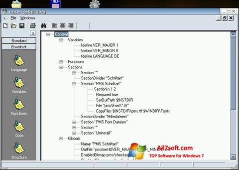 Στιγμιότυπο οθόνης NSIS Windows 7