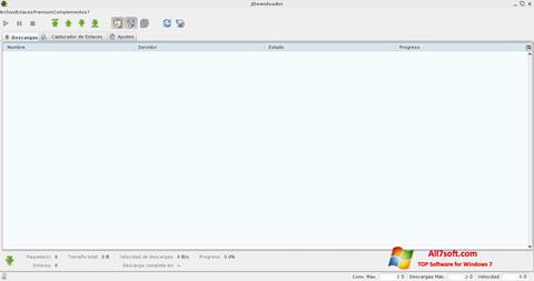Στιγμιότυπο οθόνης JDownloader Windows 7