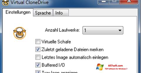 Στιγμιότυπο οθόνης Virtual CloneDrive Windows 7