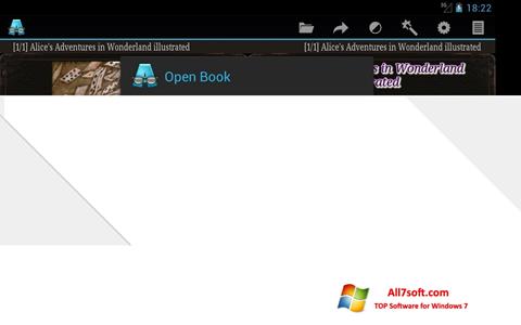 Στιγμιότυπο οθόνης AlReader Windows 7