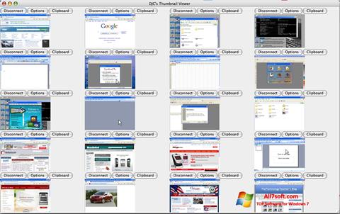 Στιγμιότυπο οθόνης VNC Viewer Windows 7