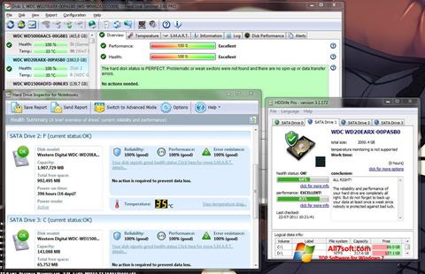 Στιγμιότυπο οθόνης HDD Health Windows 7
