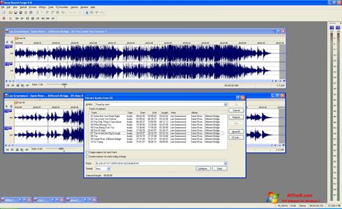 Στιγμιότυπο οθόνης Sound Forge Windows 7