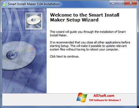 Στιγμιότυπο οθόνης Smart Install Maker Windows 7