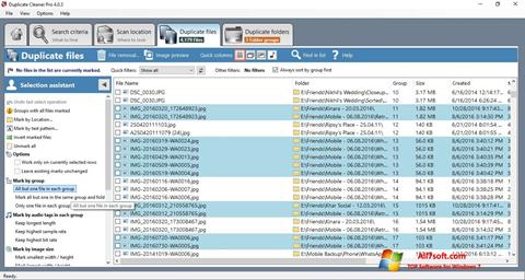 Στιγμιότυπο οθόνης Duplicate Cleaner Windows 7