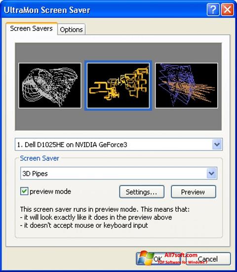 Στιγμιότυπο οθόνης UltraMon Windows 7