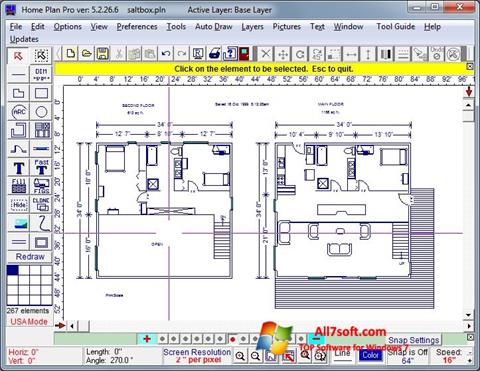 Στιγμιότυπο οθόνης Home Plan Pro Windows 7
