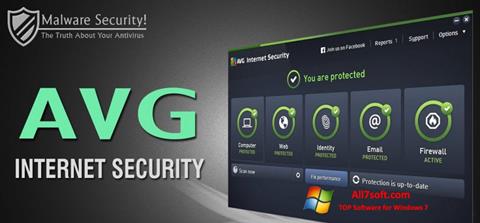 Στιγμιότυπο οθόνης AVG Internet Security Windows 7