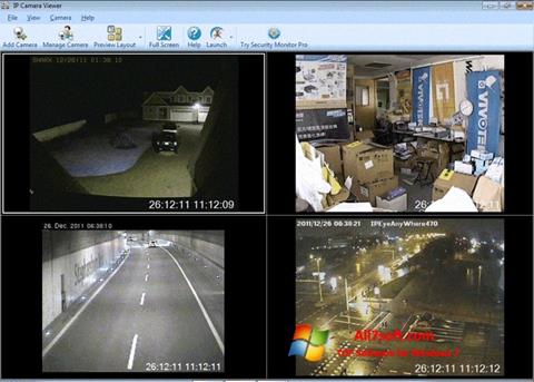 Στιγμιότυπο οθόνης IP Camera Viewer Windows 7