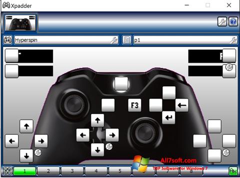 Στιγμιότυπο οθόνης Xpadder Windows 7