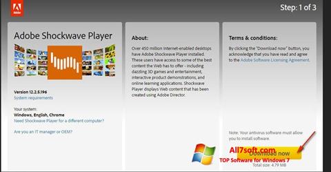 Στιγμιότυπο οθόνης Shockwave Player Windows 7