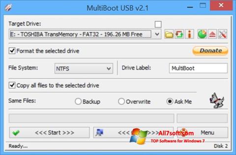 Στιγμιότυπο οθόνης Multi Boot USB Windows 7