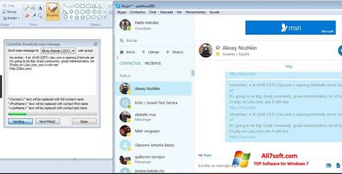 Στιγμιότυπο οθόνης Clownfish Windows 7