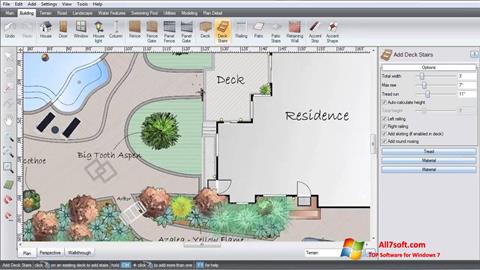 Στιγμιότυπο οθόνης Realtime Landscaping Architect Windows 7