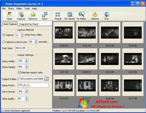 Στιγμιότυπο οθόνης SnapShot Windows 7