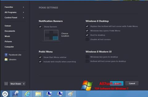 Στιγμιότυπο οθόνης Pokki Windows 7