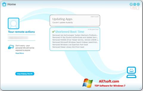 Στιγμιότυπο οθόνης Soluto Windows 7
