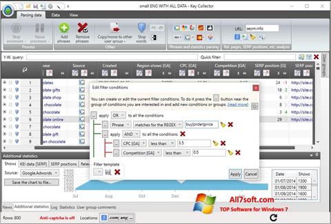 Στιγμιότυπο οθόνης Key Collector Windows 7