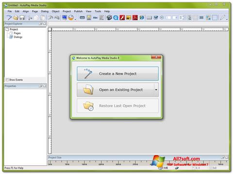 Στιγμιότυπο οθόνης AutoPlay Media Studio Windows 7
