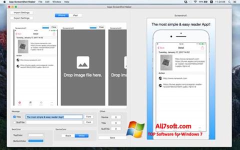 Στιγμιότυπο οθόνης ScreenshotMaker Windows 7