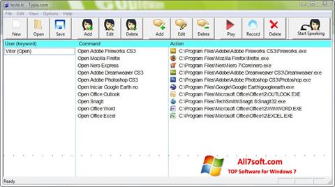 Στιγμιότυπο οθόνης Typle Windows 7