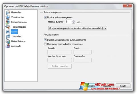 Στιγμιότυπο οθόνης USB Safely Remove Windows 7