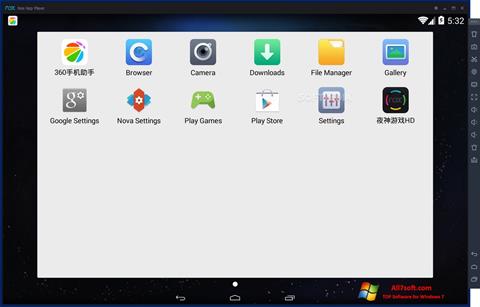 Στιγμιότυπο οθόνης Nox App Player Windows 7