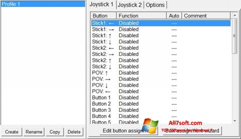 Στιγμιότυπο οθόνης JoyToKey Windows 7