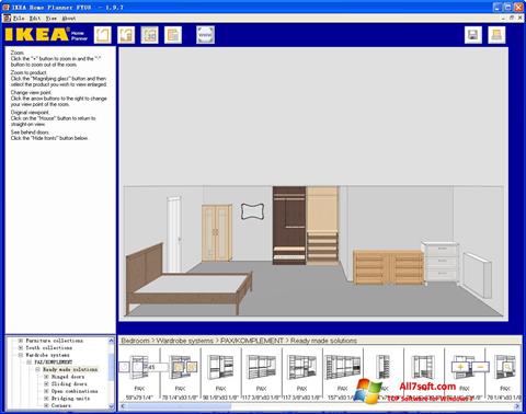 Στιγμιότυπο οθόνης IKEA Home Planner Windows 7