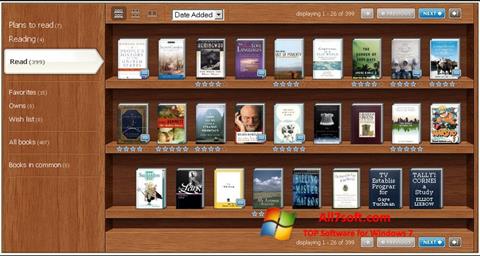 Στιγμιότυπο οθόνης Bookshelf Windows 7