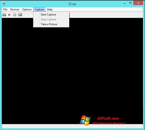 Στιγμιότυπο οθόνης ECap Windows 7