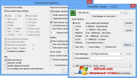 Στιγμιότυπο οθόνης UltraVNC Windows 7