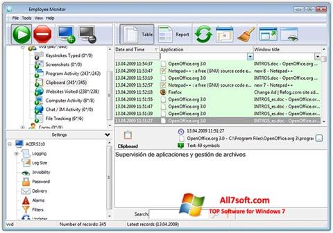 Στιγμιότυπο οθόνης Keylogger Windows 7