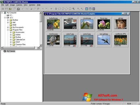 Στιγμιότυπο οθόνης Olympus Master Windows 7