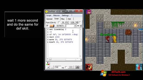Στιγμιότυπο οθόνης UoPilot Windows 7