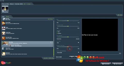 Στιγμιότυπο οθόνης muvee Reveal Windows 7