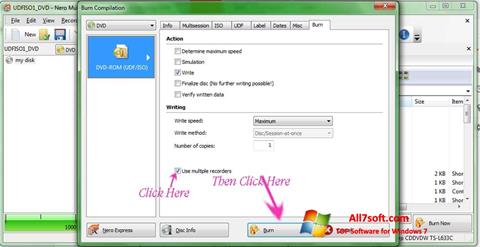 Στιγμιότυπο οθόνης Nero Image Drive Windows 7