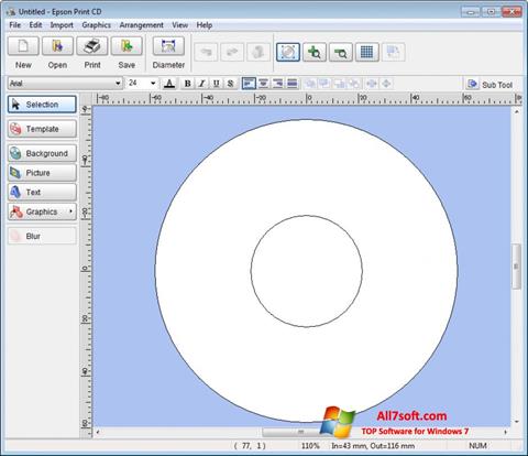 Στιγμιότυπο οθόνης EPSON Print CD Windows 7