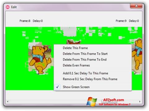 Στιγμιότυπο οθόνης GifCam Windows 7
