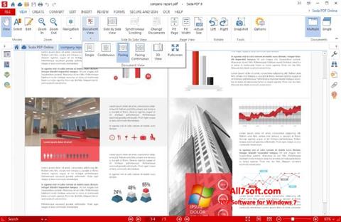 Στιγμιότυπο οθόνης Soda PDF Windows 7