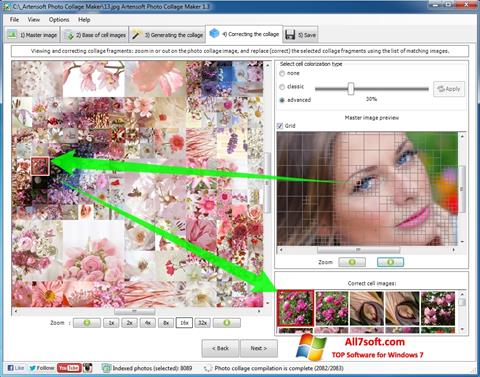Στιγμιότυπο οθόνης Photo Collage Windows 7