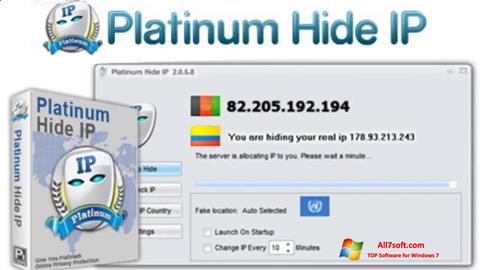 Στιγμιότυπο οθόνης Hide IP Platinum Windows 7