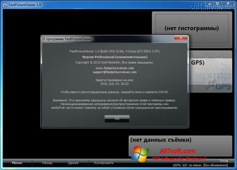 Στιγμιότυπο οθόνης FastPictureViewer Windows 7