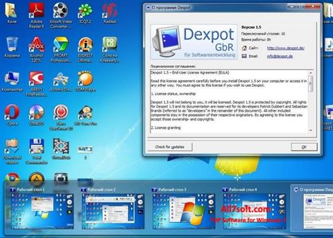 Στιγμιότυπο οθόνης Dexpot Windows 7
