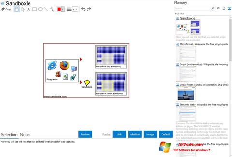 Στιγμιότυπο οθόνης Sandboxie Windows 7