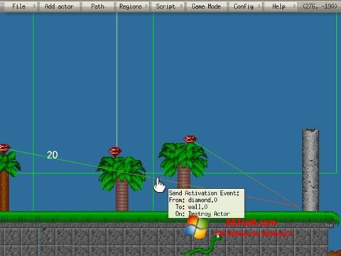 Στιγμιότυπο οθόνης Game Editor Windows 7