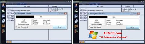 Στιγμιότυπο οθόνης CommFort Windows 7