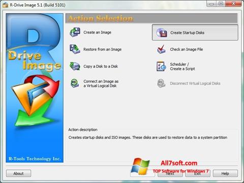 Στιγμιότυπο οθόνης R-Drive Image Windows 7